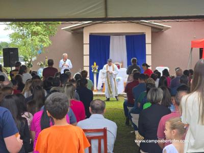 Rio Bonito do Iguaçu - Festa N.S. Aparecida atraí Fiéis em Barra Mansa do Iguaçu